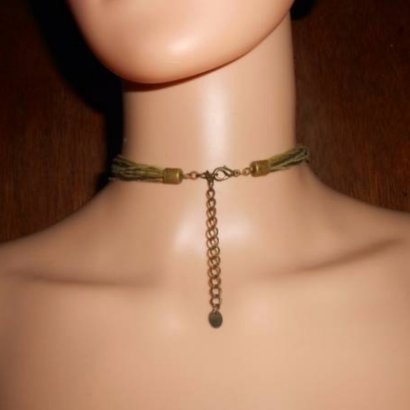 Large Sparkly Enamel Flower Pendant Necklace - Picture 7 of 7